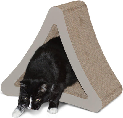 3-Sided Vertical Cat Scratching Post - Dimensions: 18" x 10.5" x 15.9"